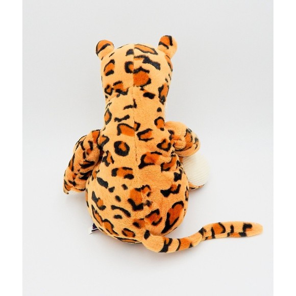 Manhattan Toy Leopard Stuffed Animal Plush Corded Spotted 2009 Orange Black - Picture 3 of 10